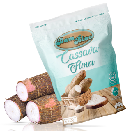 BamBino Cassava Flour 25 kg (5x5kg)